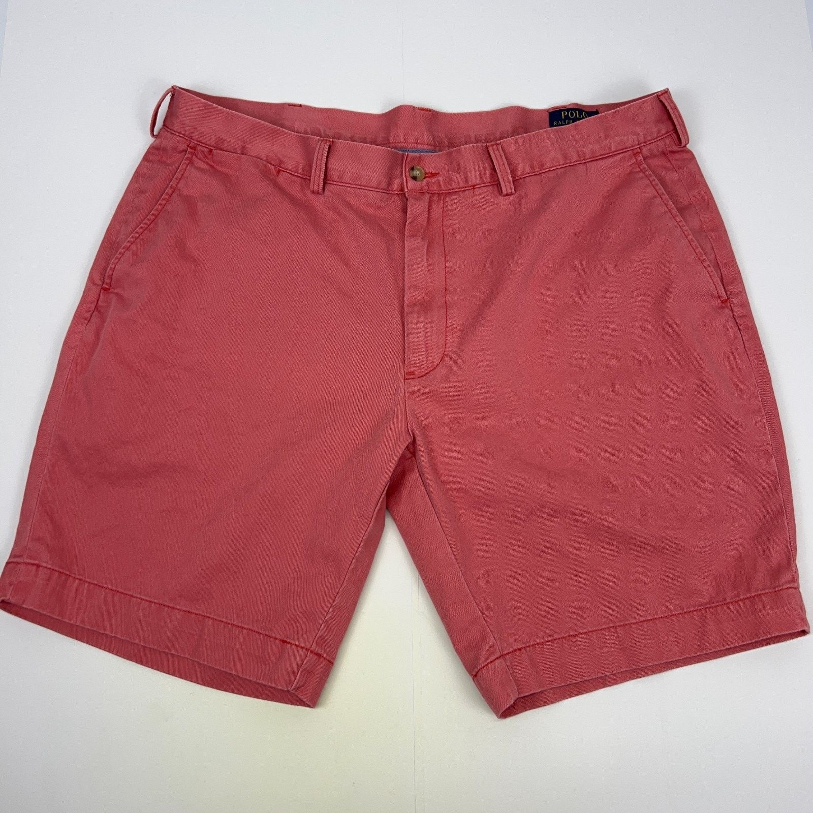 Polo Ralph Lauren Ralph Lauren Polo Chino Shorts Pink Classic Fit Cotton 40 Size US 40 / EU 56 - 1 Thumbnail