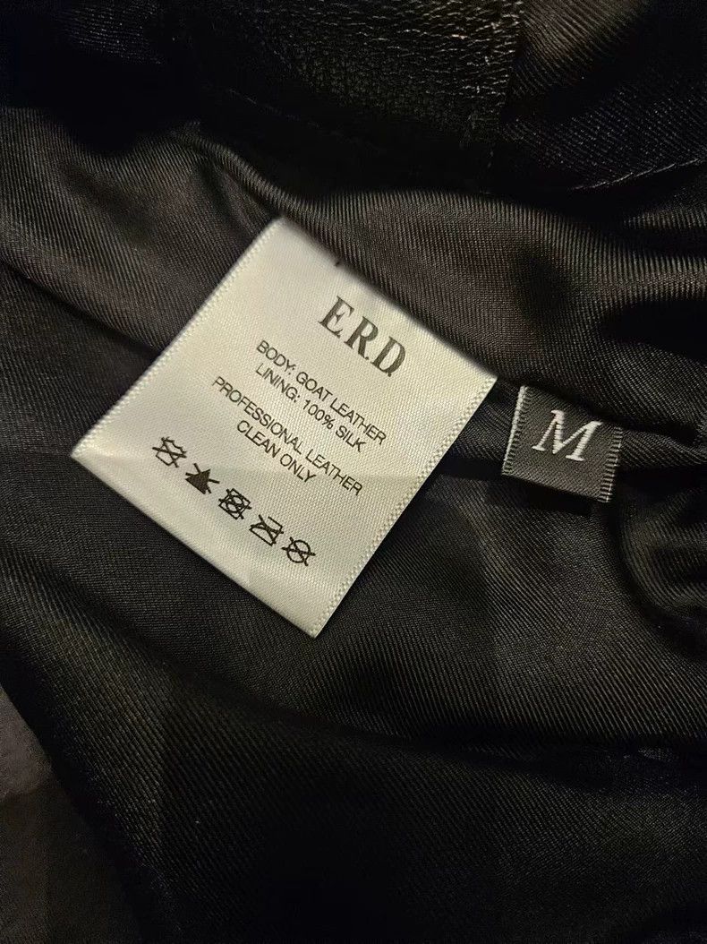 Enfants Riches Deprimes Enfants Riches Deprimes 23 FW Black Smoke House Leather jac Size US M / EU 48-50 / 2 - 6 Thumbnail