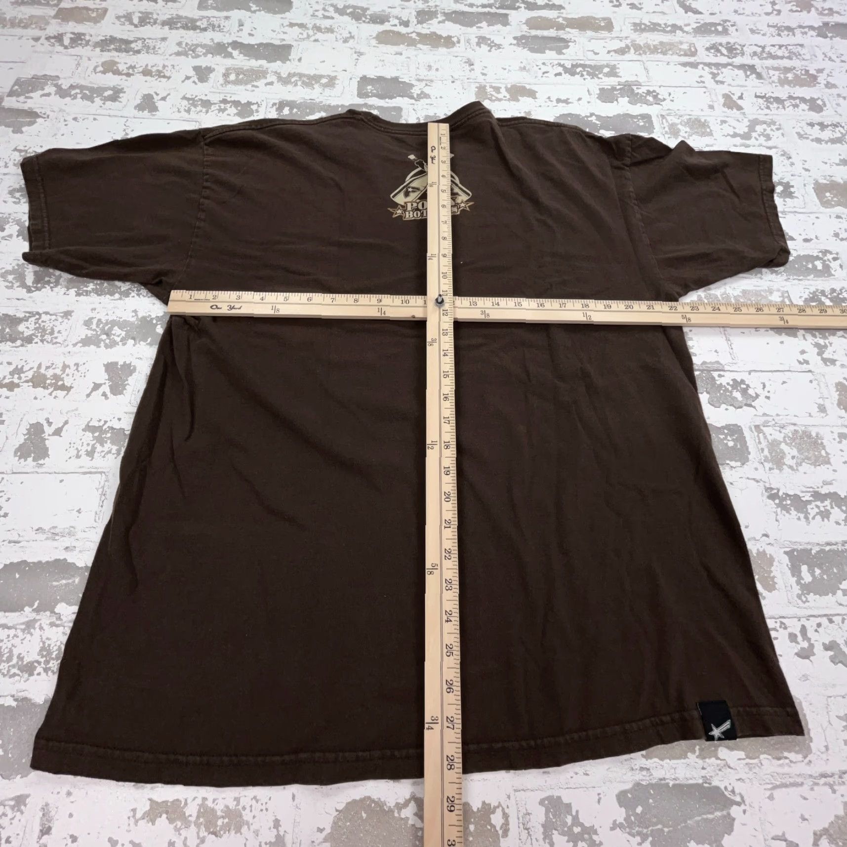 Vintage Famous Stars & Straps Shirt Men XL Brown Tee Family Skate Motocross Adult Shirts Size US XL / EU 56 / 4 - 7 Thumbnail