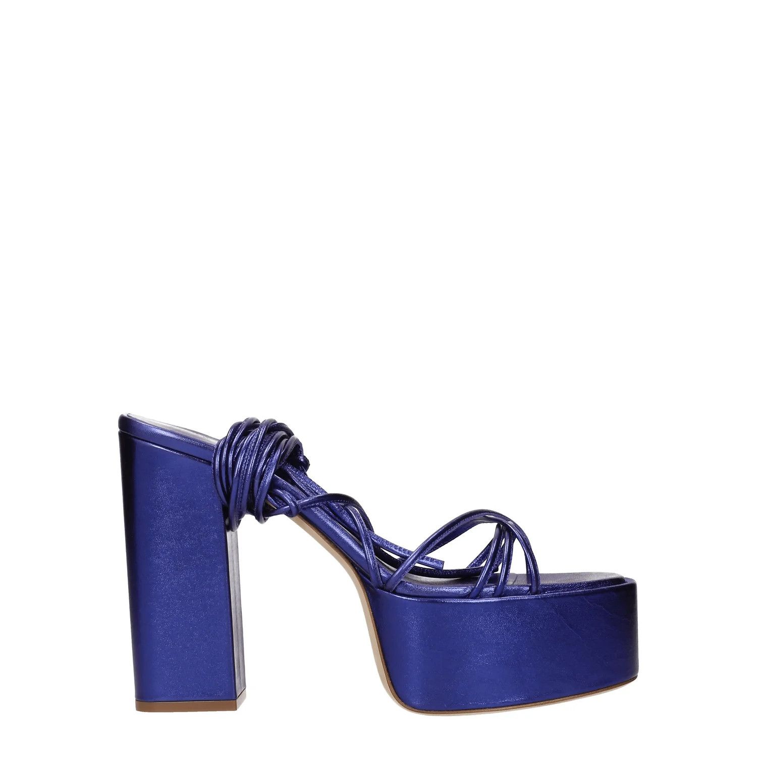 Paris Texas ob1o1e1124 Leather Sandals in Violet Size US 10 / IT 40 - 1 Thumbnail