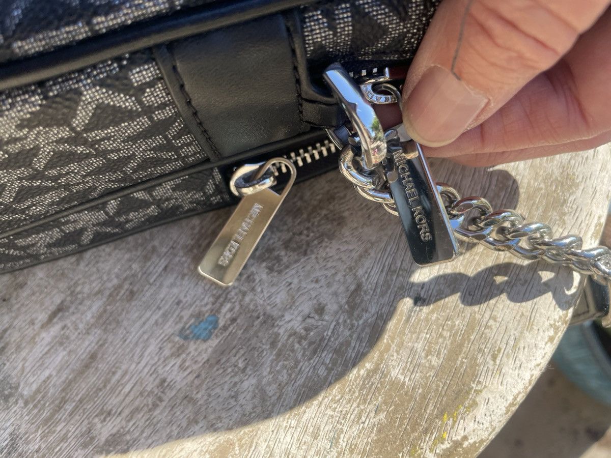 Michael Kors Michael Kors Jet Set Travel Medium Logo Crossbody Size ONE SIZE - 8 Thumbnail