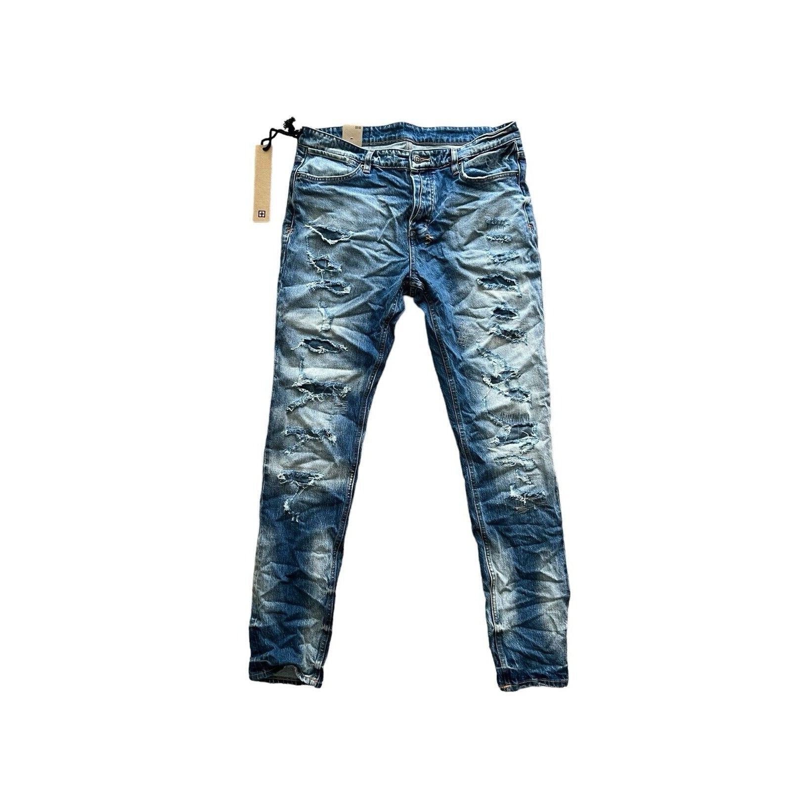 Ksubi Ksubi Jeans Mens Van Winkle Skinny Leg Blue $260 Size 36/32 Size US 36 / EU 52 - 1 Thumbnail
