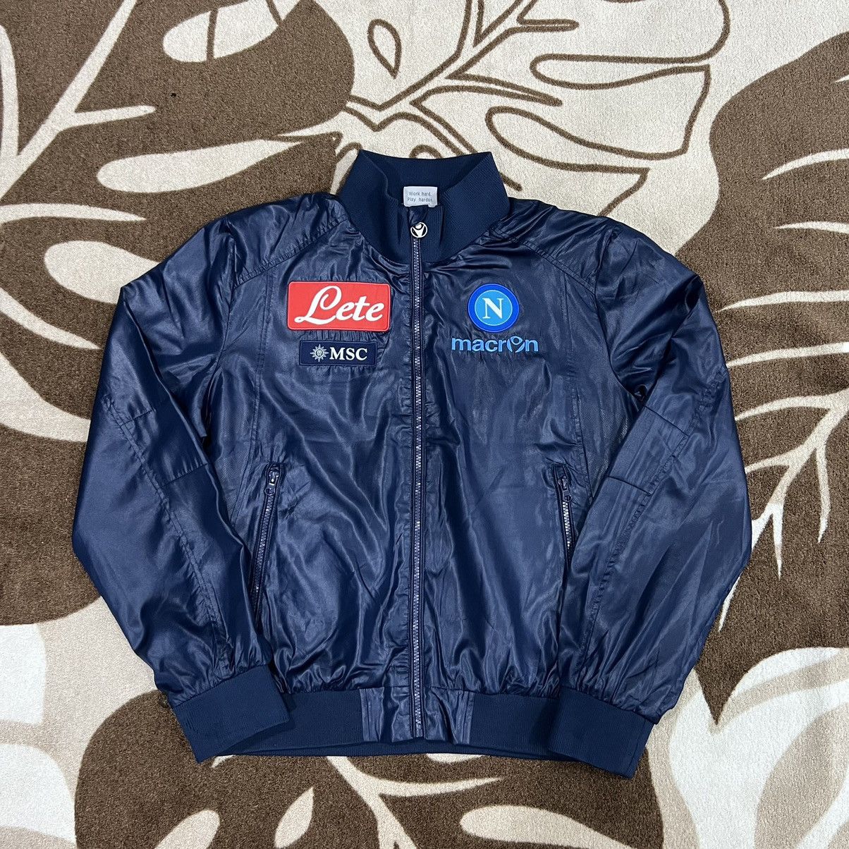 macron Napoli ウィンドブレーカー ネイビー Vintage Napoli 2013/14 Jacket | Grailed