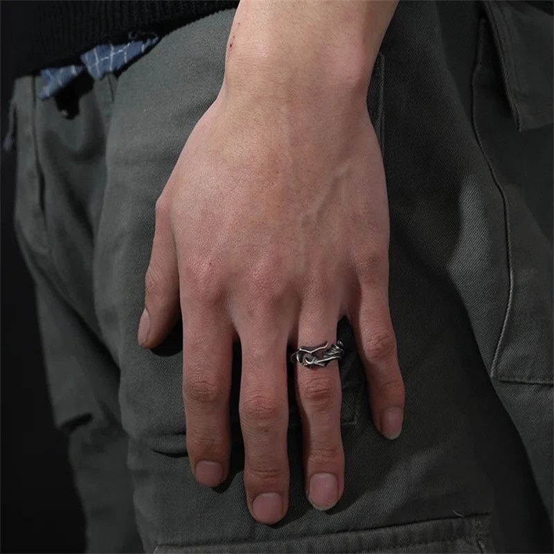 Jewelry × Vintage Open Creative Index Finger Size ONE SIZE - 4 Thumbnail