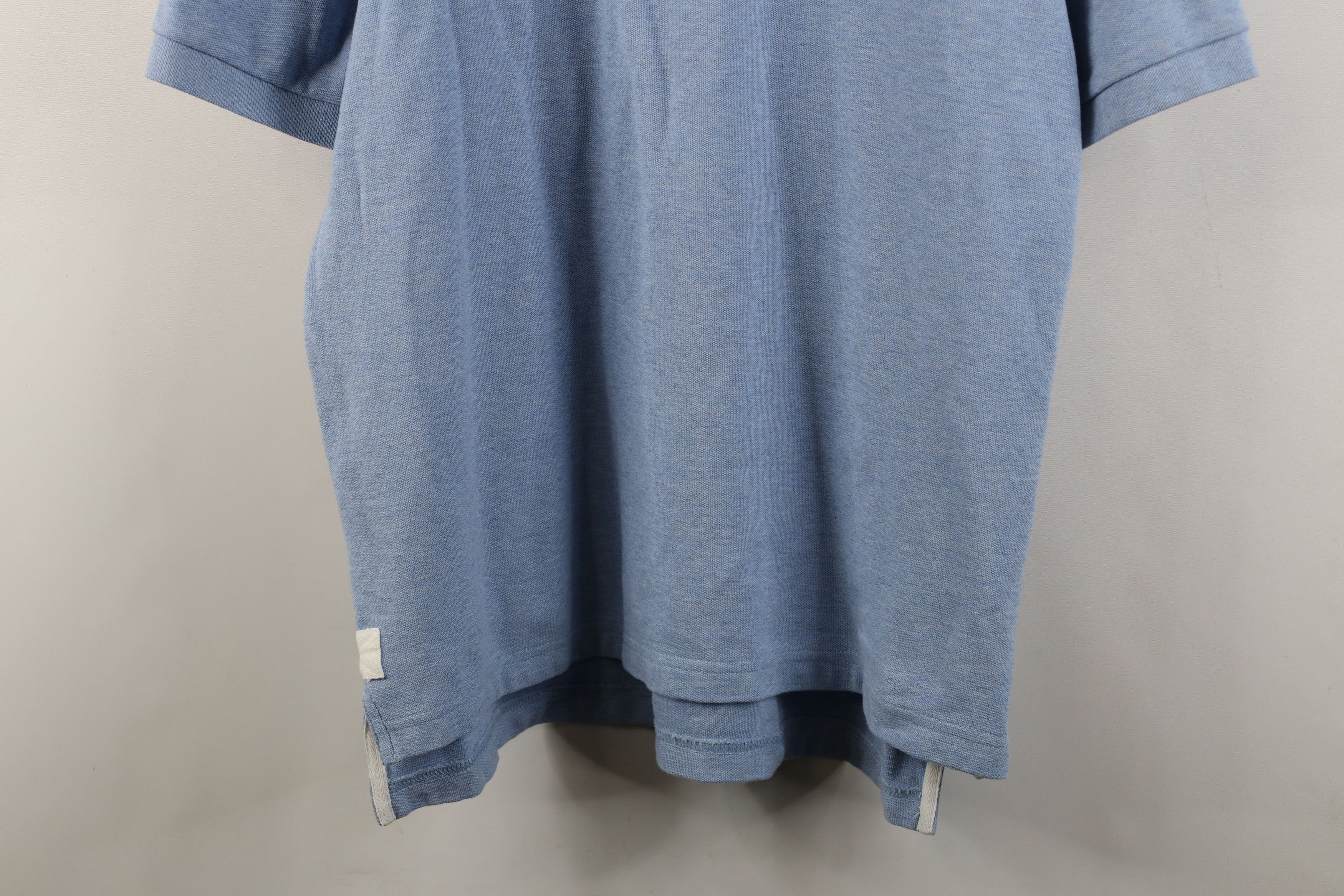 Orvis Vintage Orvis Spell Out Heavyweight Knit Collared Polo Shirt Size US L / EU 52-54 / 3 - 3 Thumbnail
