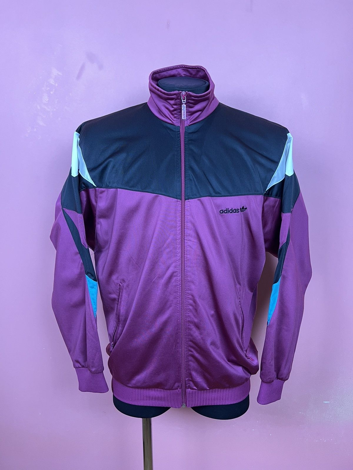 Adidas Adidas original vintage track jacket rare 1990 streetwear Size US M / EU 48-50 / 2 - 2 Thumbnail