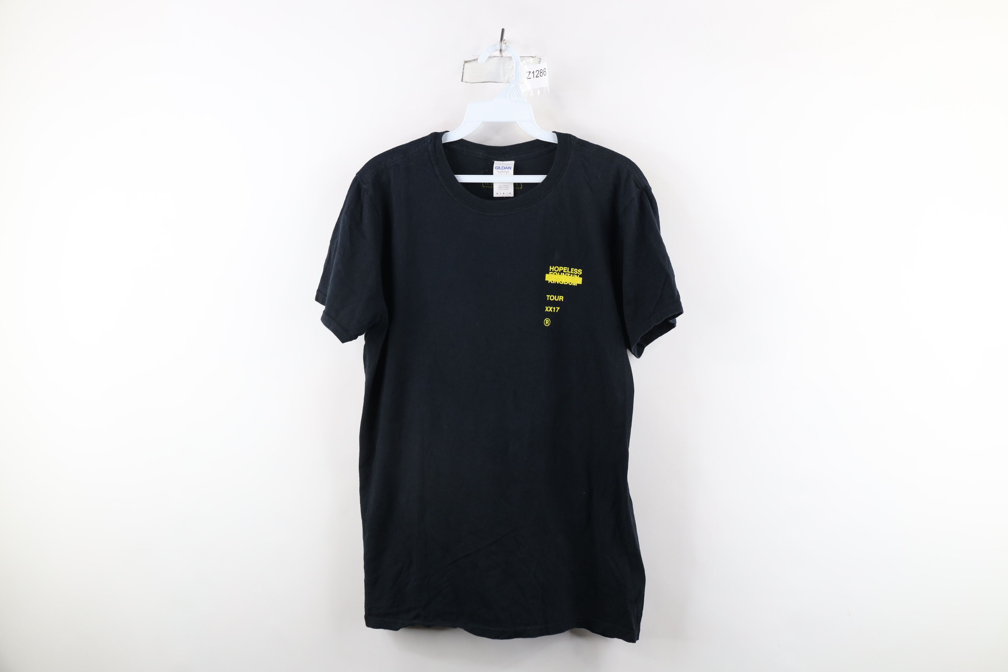 Vintage Y2K Fountain Kingdom World Tour Halsey Band T-Shirt Black Size US M / EU 48-50 / 2 - 1 Thumbnail