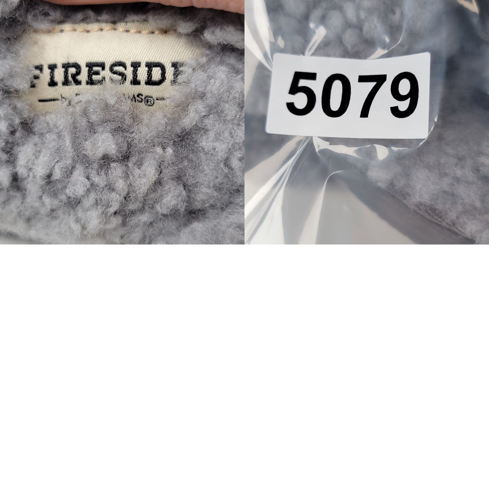 Vintage Fireside by Dearfoams Slippers Womens 10 Cairns Gray Casual Comfort Thong Slide Size US 10 / IT 40 - 9 Thumbnail
