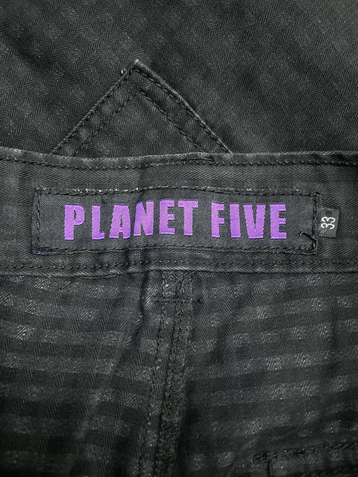 Hysteric Glamour × Japanese Brand × Tripp NYC Planet Five Japan Raver Studded Bondage Loose Jeans Size US 33 - 25 Thumbnail