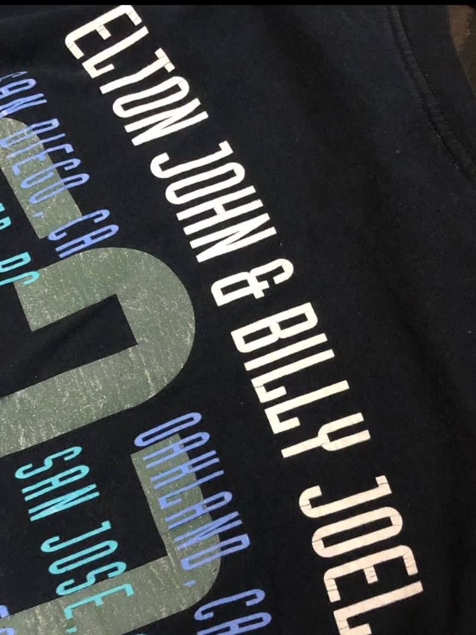 Band Tees × Japanese Brand × Vintage Elton John & Billy Joel Size US M / EU 48-50 / 2 - 9 Thumbnail