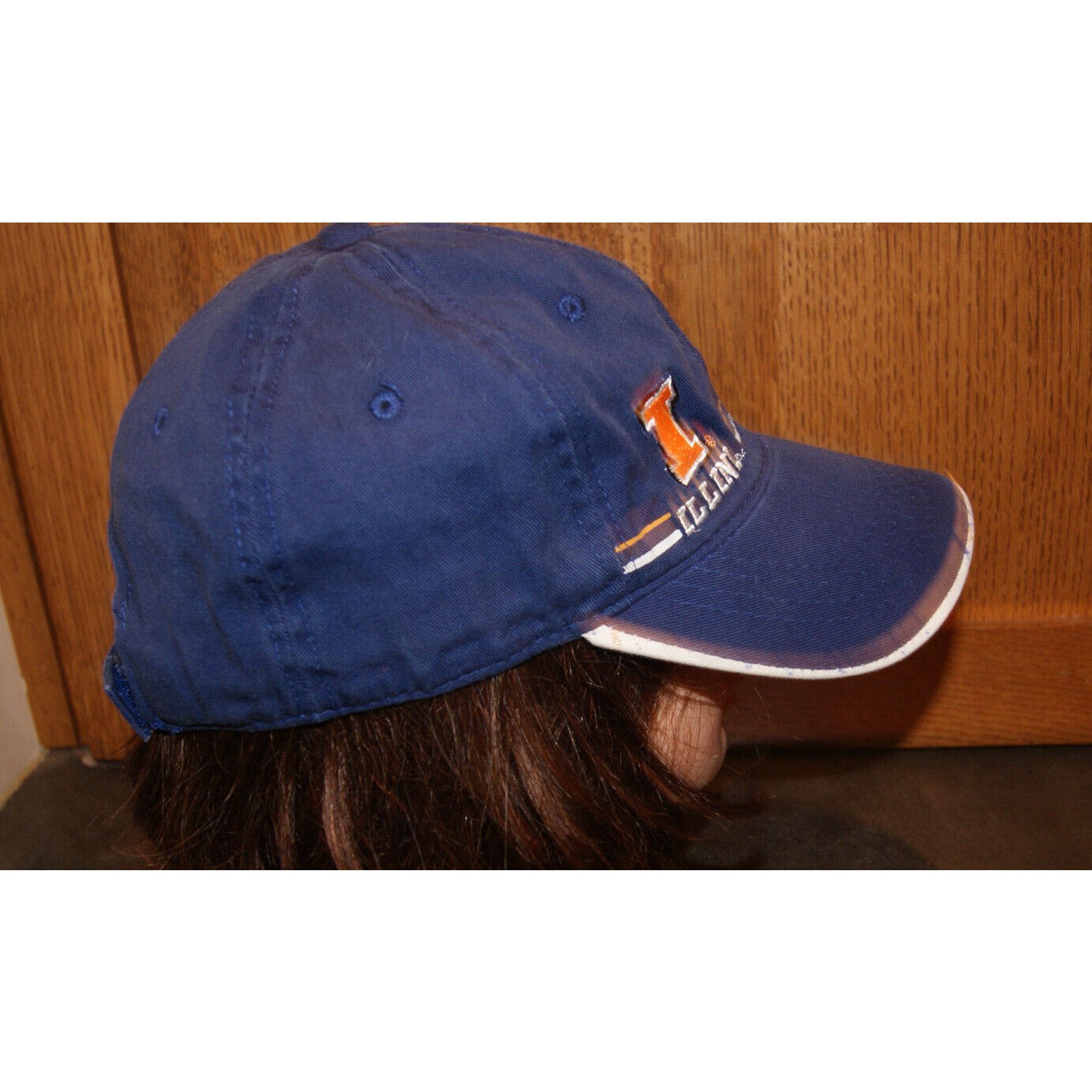 Signatures VTG Y2K ILLINOIS FIGHTING Ladies Fit Strapback Hat Cap Women Size ONE SIZE - 6 Thumbnail