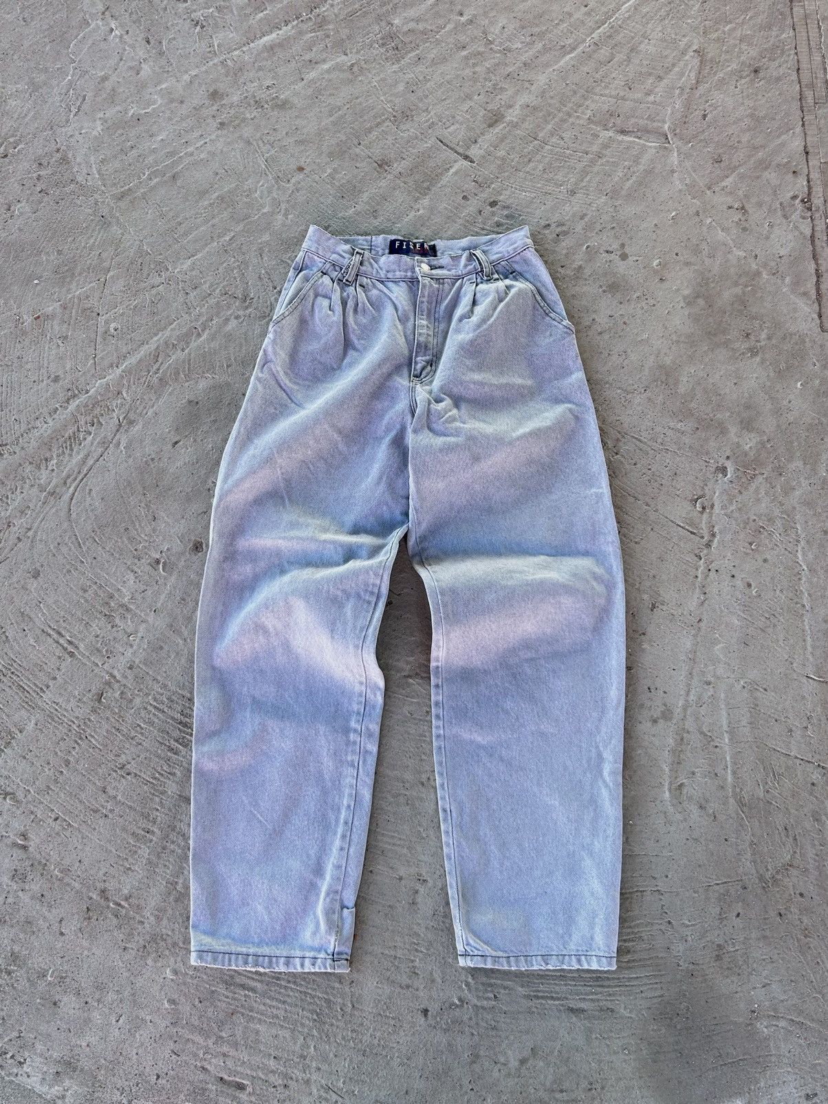 Jean × Vintage Vintage Light Blue Denim Jeans Size US 29 - 1 Thumbnail