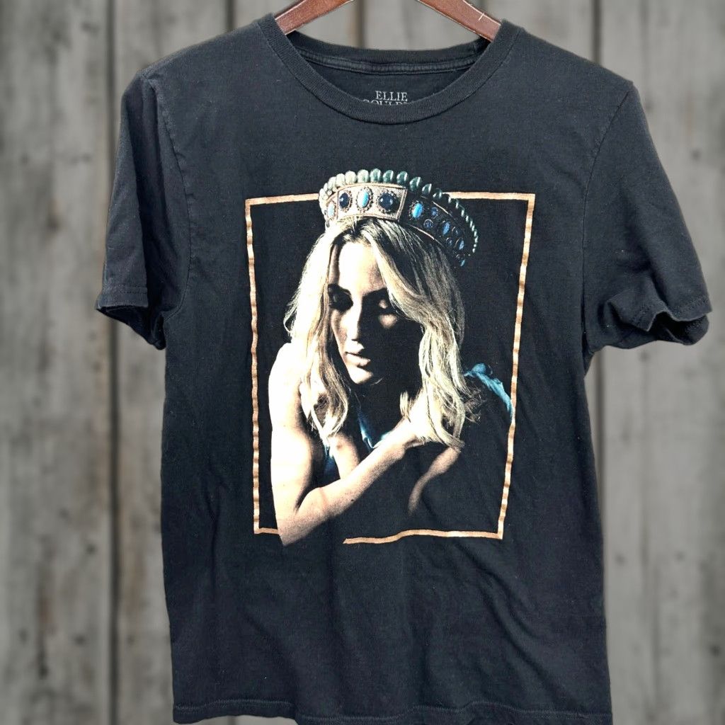 Vintage VINTAGE Elllie Goulding Delirium World Tour T-Shirt Mens Small Black Short Sleeve Concert Size US S / EU 44-46 / 1 - 1 Thumbnail