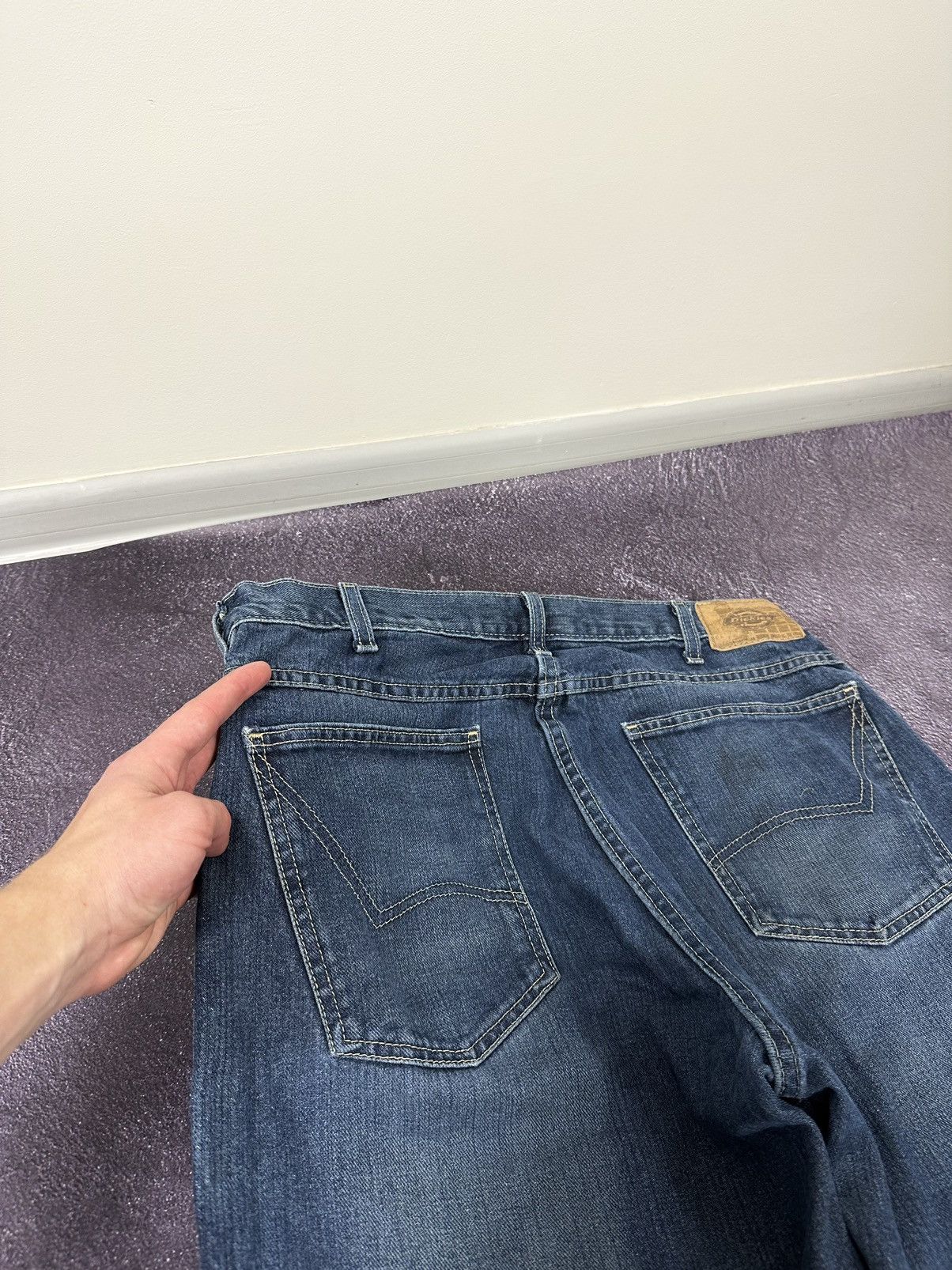 Dickies Vintage 90s Dickies USA Baggy Opium Faded Hype Work Jeans Size US 38 / EU 54 - 5 Thumbnail