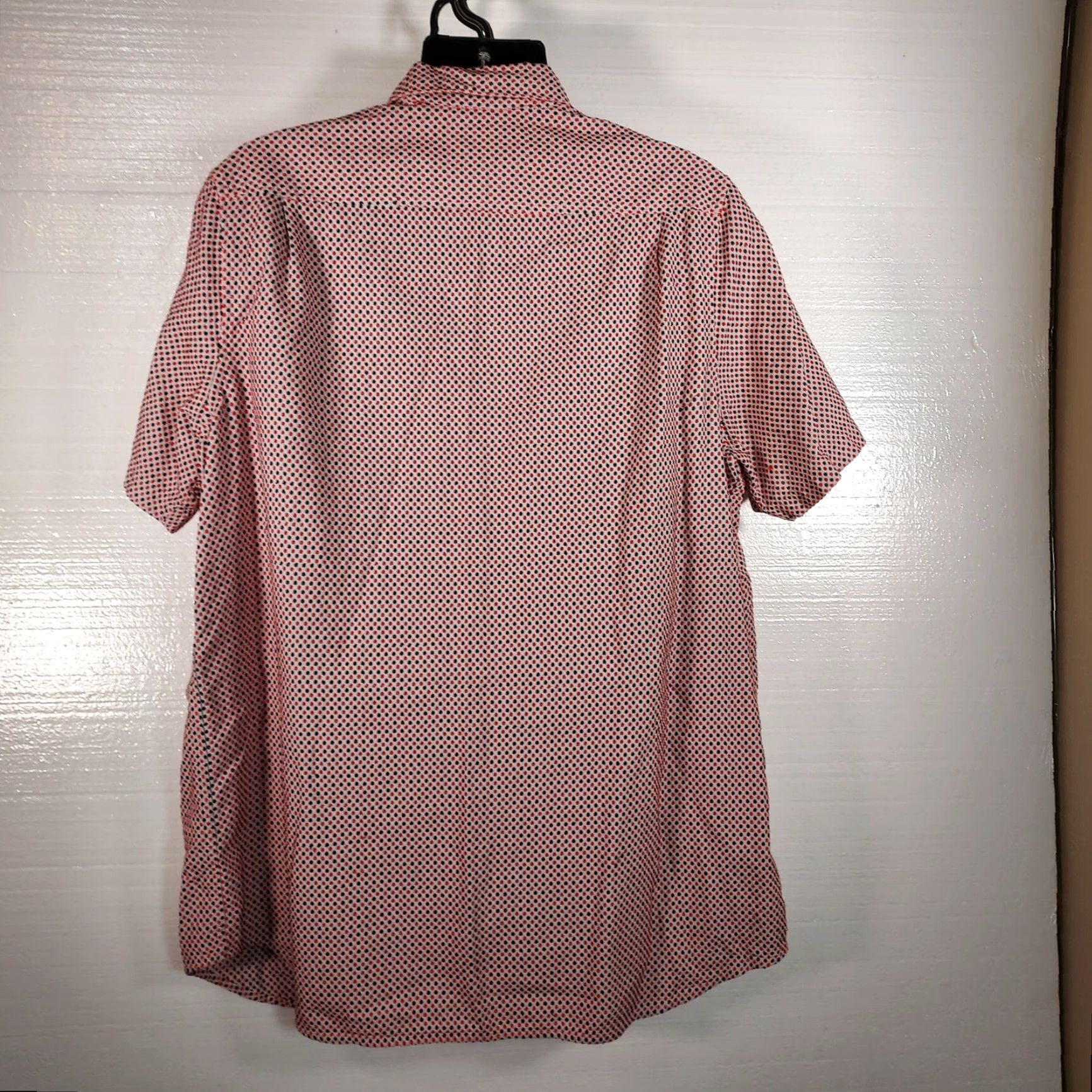 Original Penguin Penguin by Munsingwear Men’s Polo Shirt Red, White & Blue XLT Button Up Golf Shirt Short Sleeve Classic-Fit Size US XL / EU 56 / 4 - 2 Thumbnail