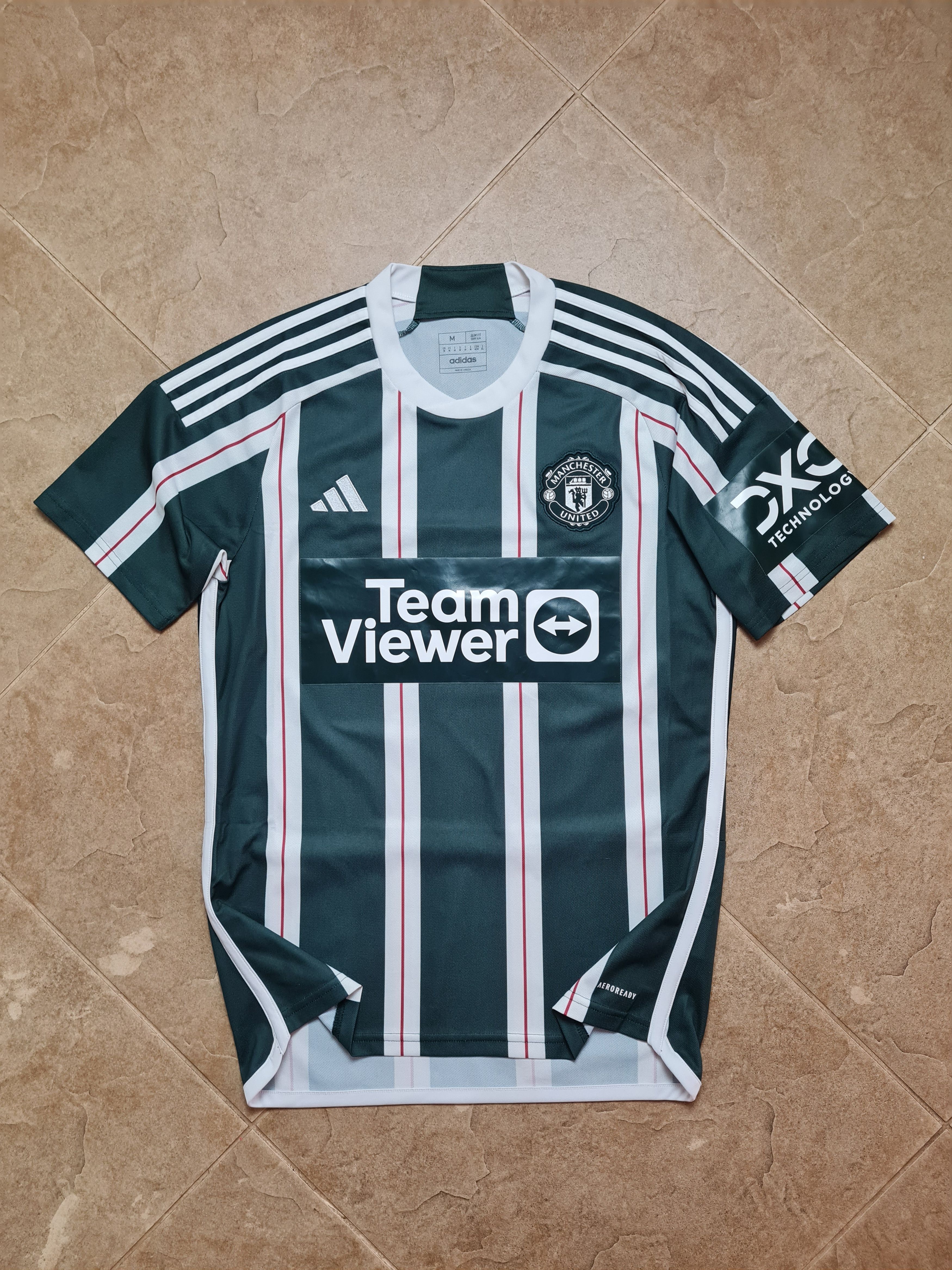 Adidas Adidas Manchester United 2023/24 Away Jersey Men's HR3685 Size US M / EU 48-50 / 2 - 1 Thumbnail