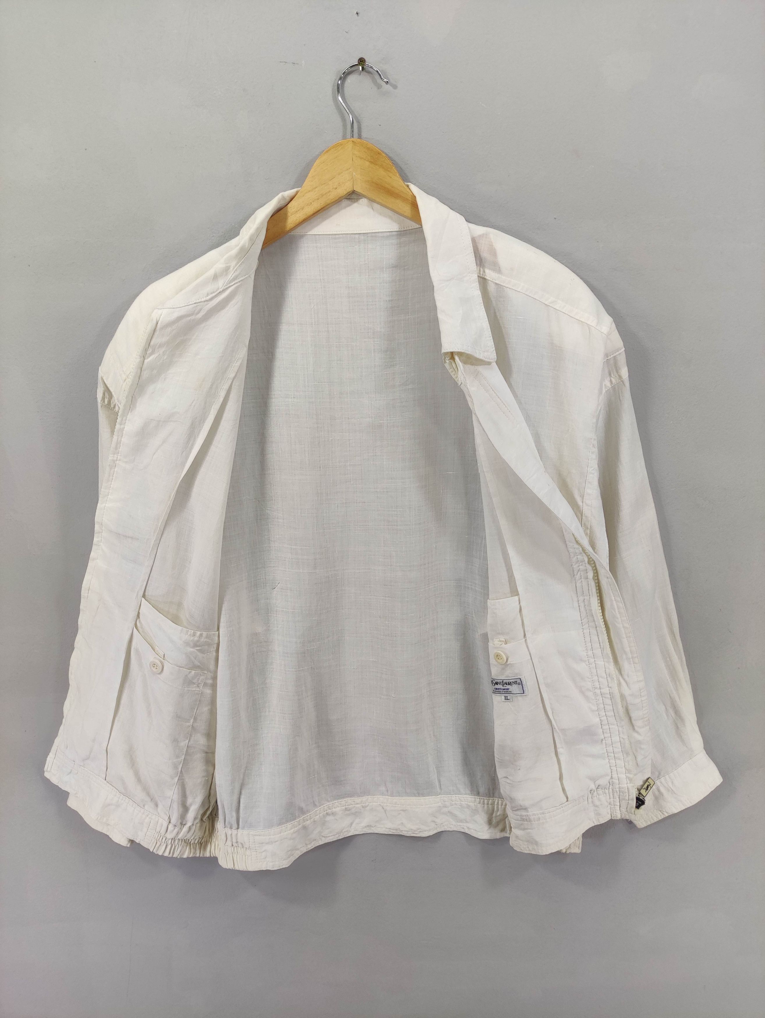 Yves Saint Laurent Vintage Yves Saint Laurent Sports Casual Wear Jacket Zipper Size US L / EU 52-54 / 3 - 6 Thumbnail
