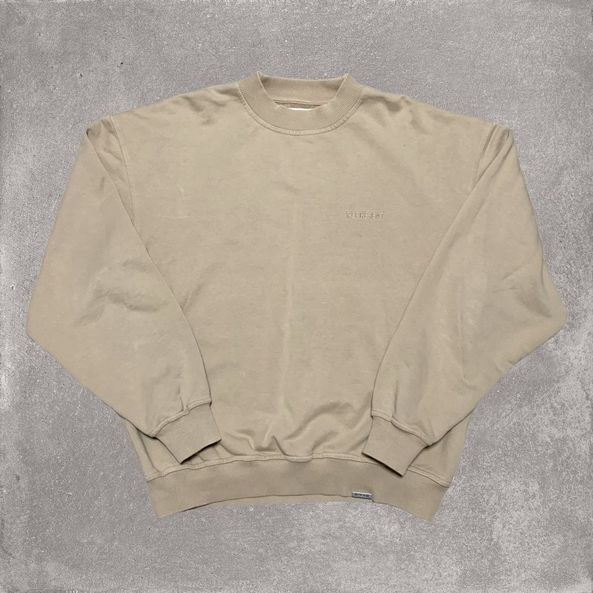 Represent Clo. Represent Medium Blanks Beige Sweater Sweatshirt Crewneck Size US M / EU 48-50 / 2 - 1 Thumbnail