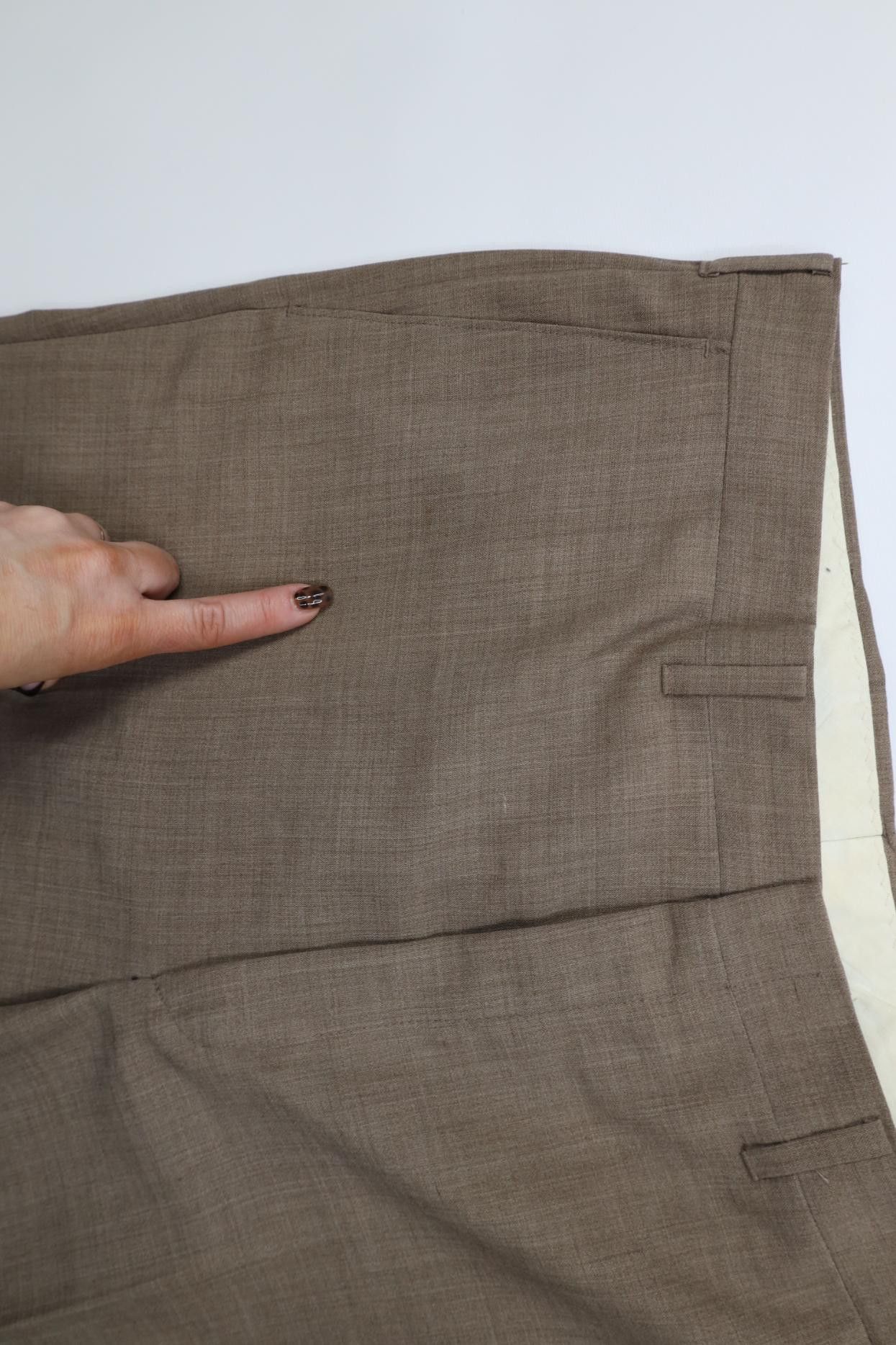 Vintage Vintage 70s Streetwear Knit Flared Wide Leg Chino Pants USA Size US 38 / EU 54 - 6 Thumbnail