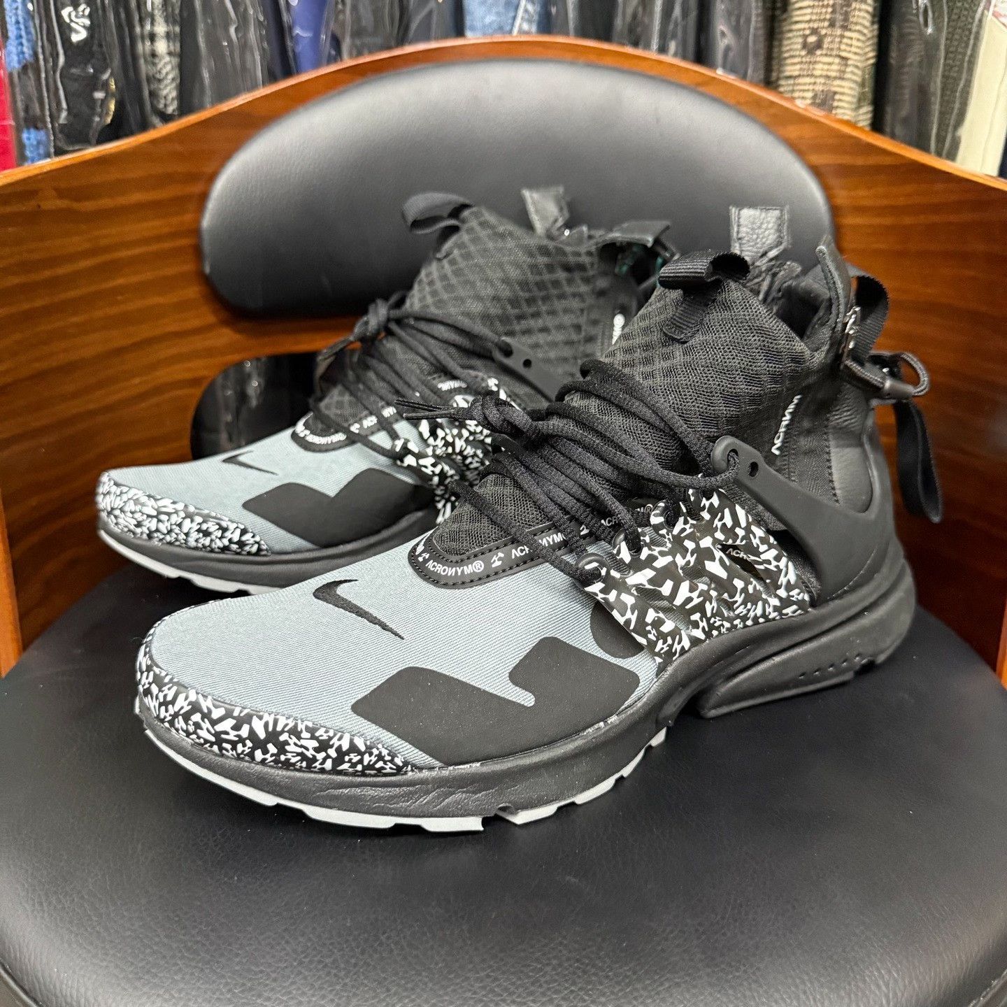 Nike Nike Collab Limited Black Hitop Sneakers 42 Men Size US 9 / EU 42 - 1 Thumbnail