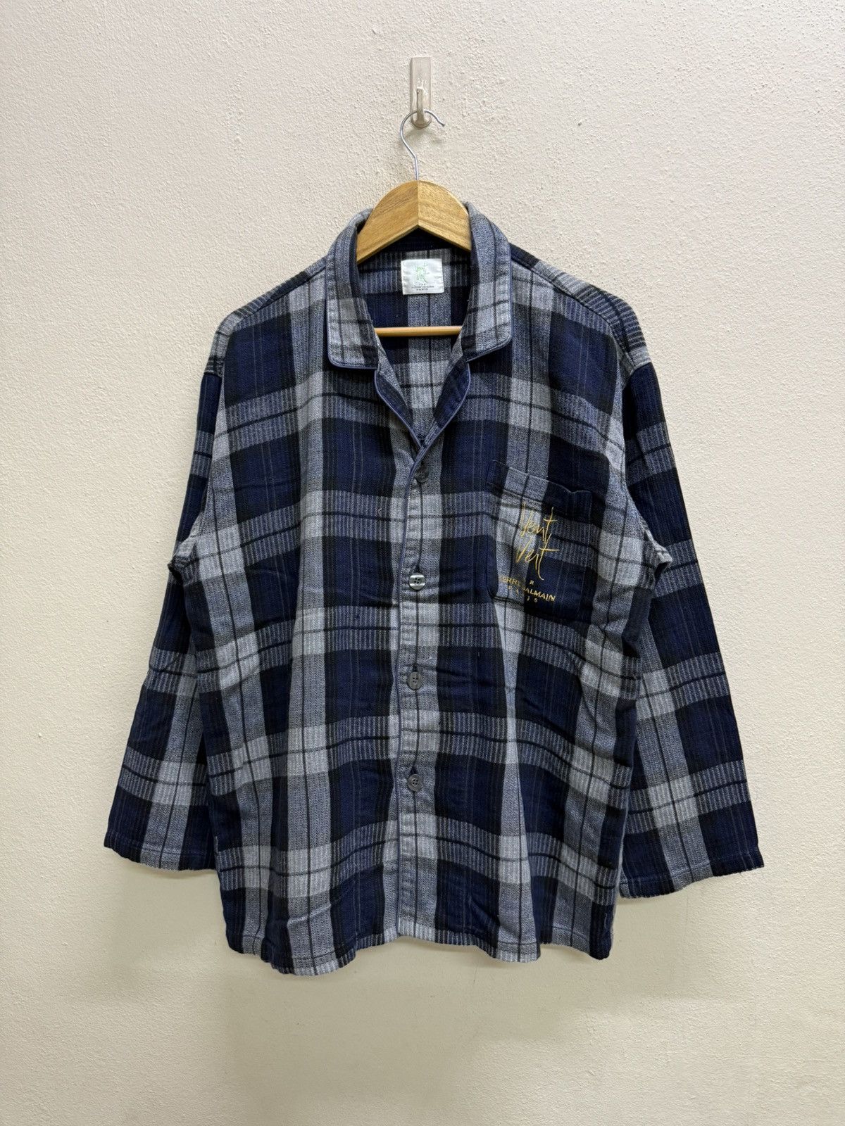 Pierre Balmain VENT VENT PAR PIERRE BALMAIN PARIS TARTAN PYJAMAS SLEEPWEAR Size US XL / EU 56 / 4 - 16 Thumbnail