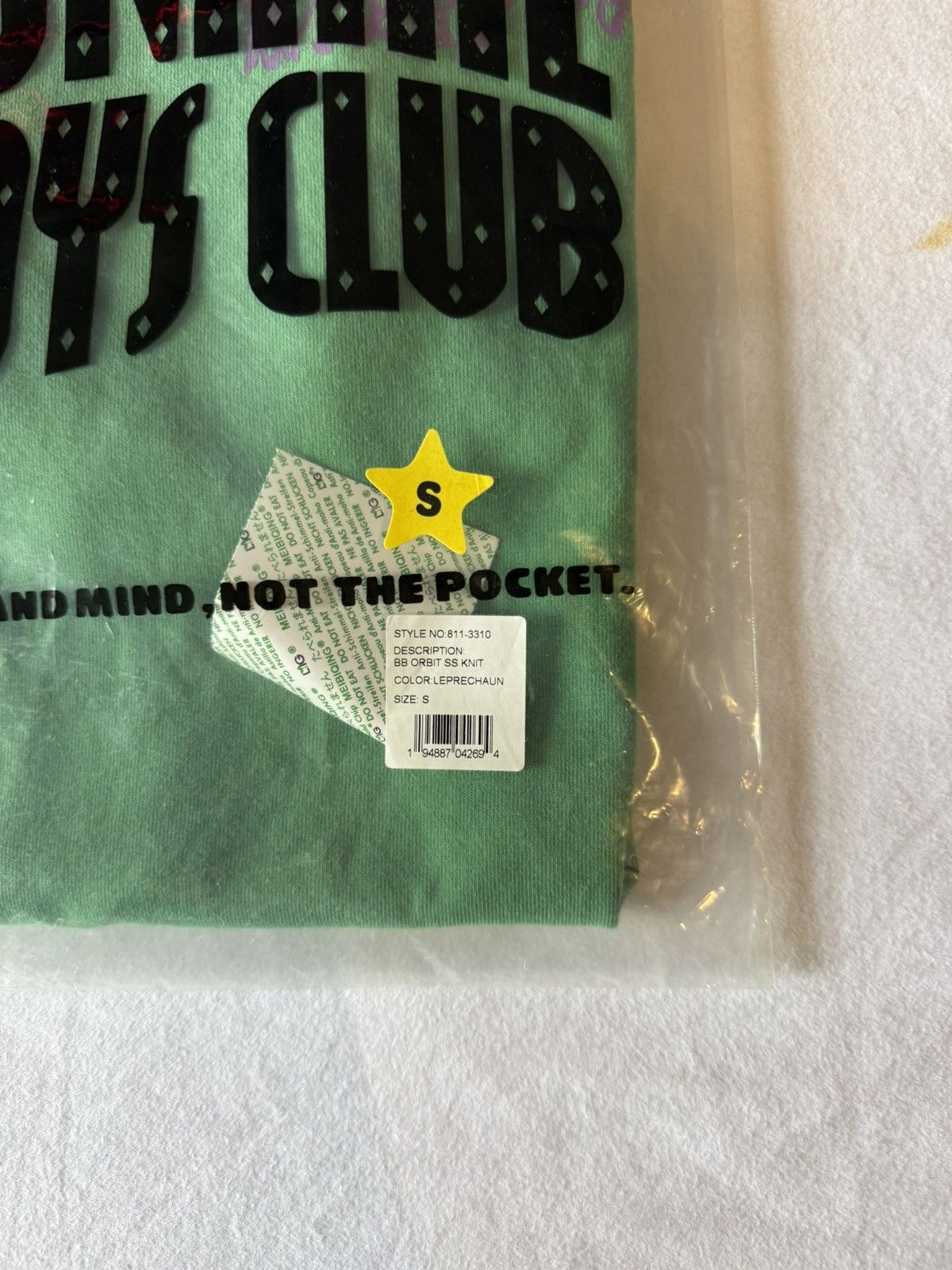 Billionaire Boys Club Billionaire Boys Club BB Orbit Green Astronaut Logo Graphic Size US S / EU 44-46 / 1 - 7 Thumbnail