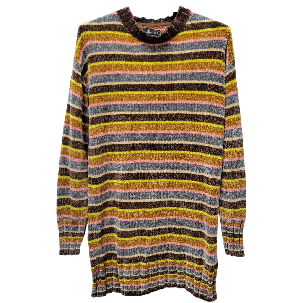Volcom Volcom Women's Bubble Tea Dress Long-Sleeves XS NWT $70 Size XS / US 0-2 / IT 36-38 - 2 Thumbnail