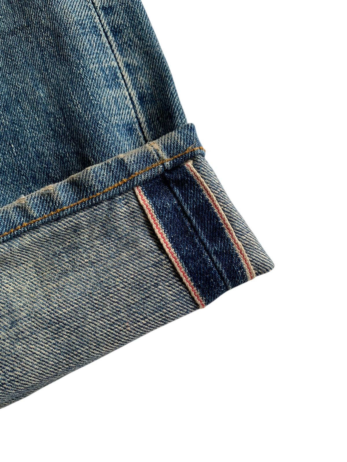 Other VINTAGE EDWIN 505X RUSTY SELVEDGE JAPANESE DISTRESSED DENIM Size US 33 - 11 Thumbnail