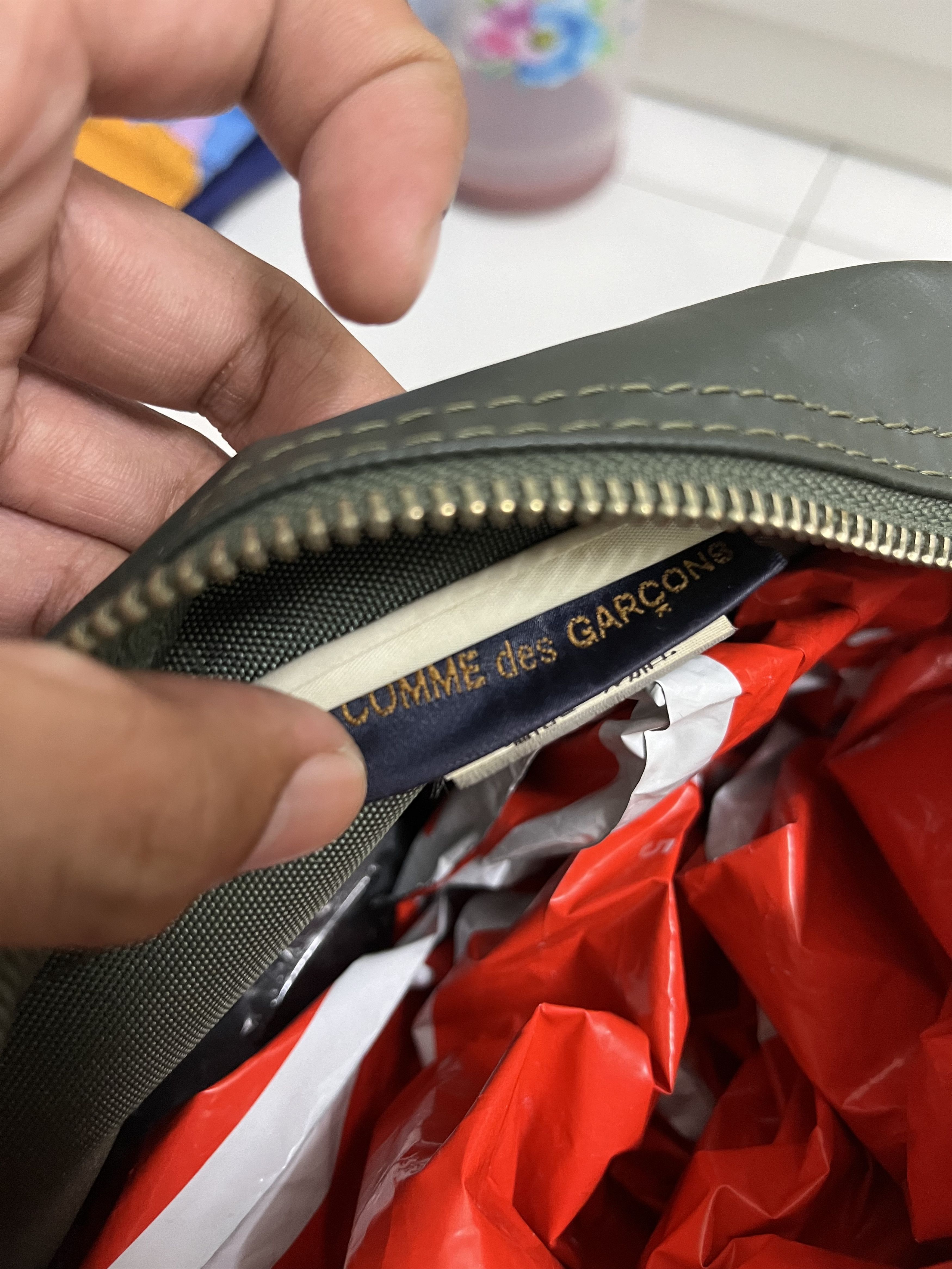 Comme des Garcons × Vintage Comme Des Garcons 90s Crossbody Bag Size ONE SIZE - 13 Thumbnail