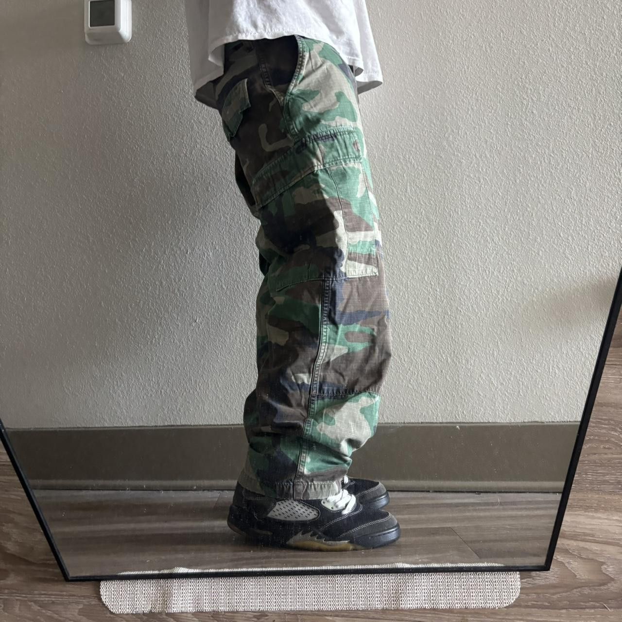Vintage Crazy Vintage Y2K/2000s Military Camo Streetwear Cargo Pants! 31x29 Size US 31 - 2 Thumbnail