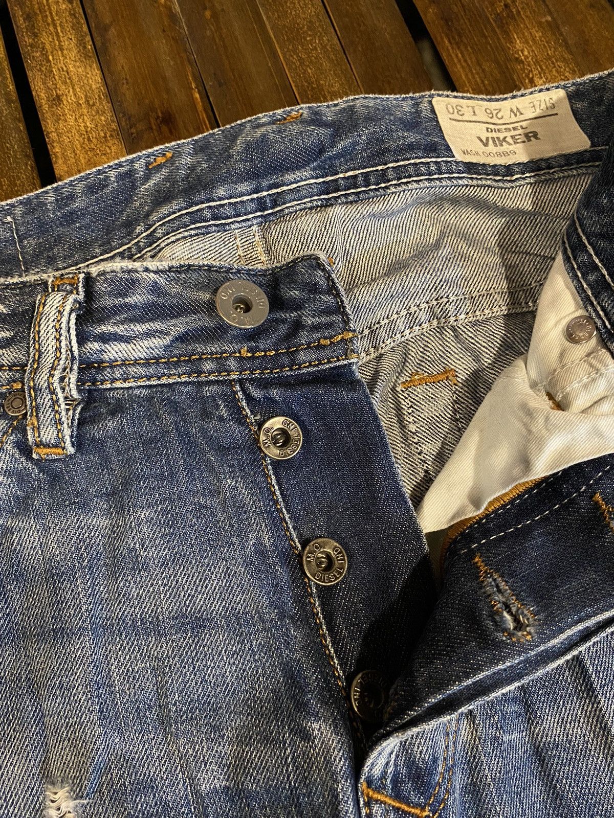 Diesel × Japanese Brand DIESEL DENIM PANTS Size US 30 / EU 46 - 9 Thumbnail