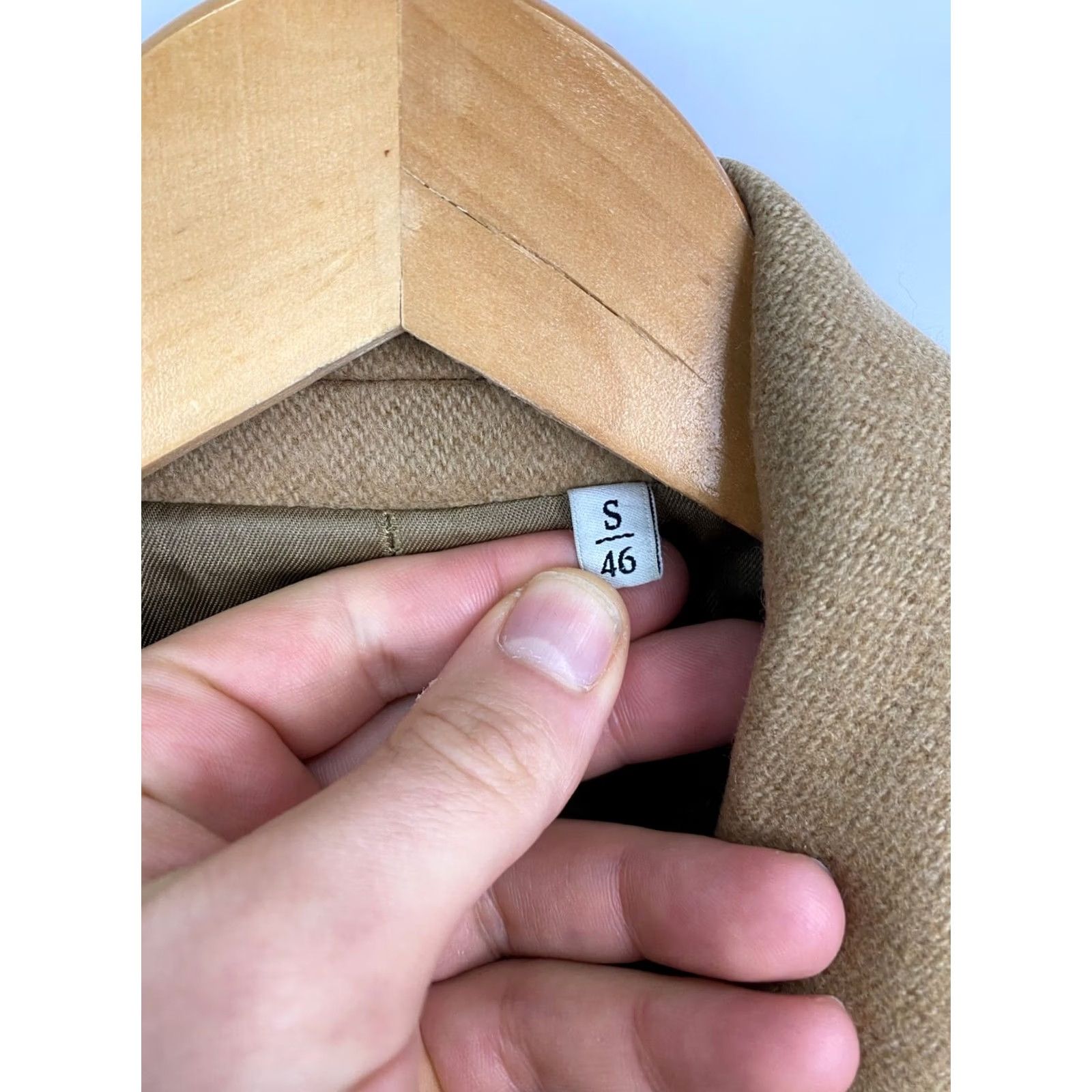 Our Legacy OUR LEGACY Wool Coat Jacket Size S Beige Retro Hype Y2K Men Coat Affordable Vintage Style Size US S / EU 44-46 / 1 - 5 Thumbnail