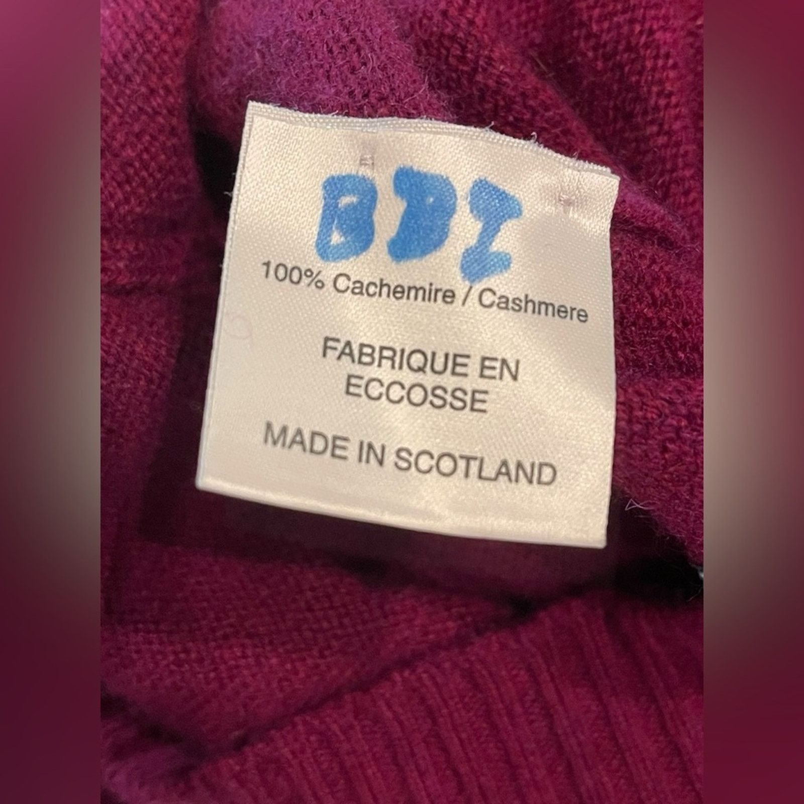 Balmain Balmain Paris Vintage Cashmere SweaterSize: S Size S / US 4 / IT 40 - 9 Thumbnail