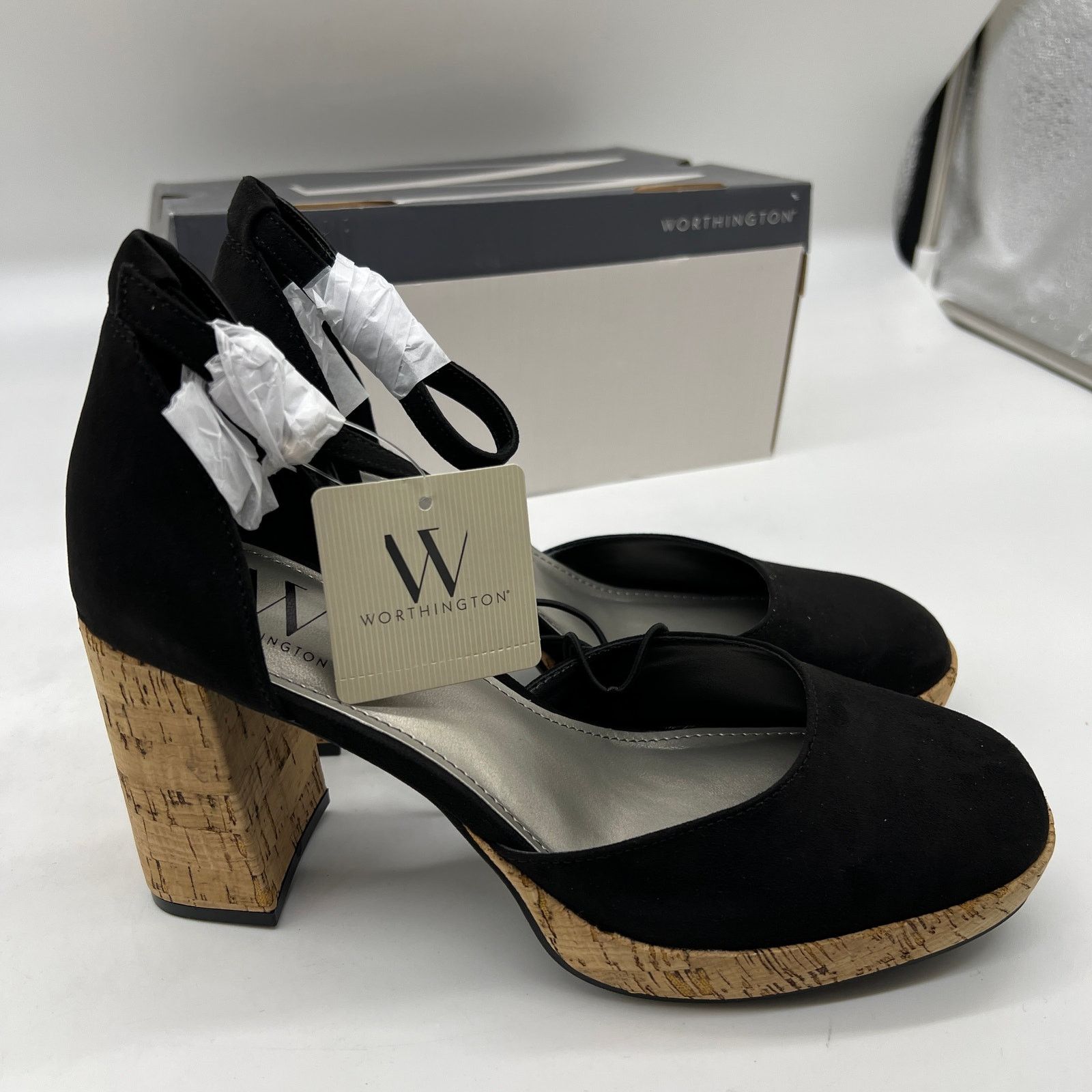 Other Worthington Womens Panama Block Heel Pumps 7.5 Size US 7.5 / IT 37.5 - 1 Thumbnail