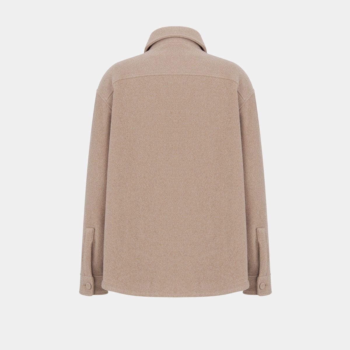 Dior o1bcso1str0326 Oversized Overshirt in Beige Size US L / EU 52-54 / 3 - 2 Thumbnail
