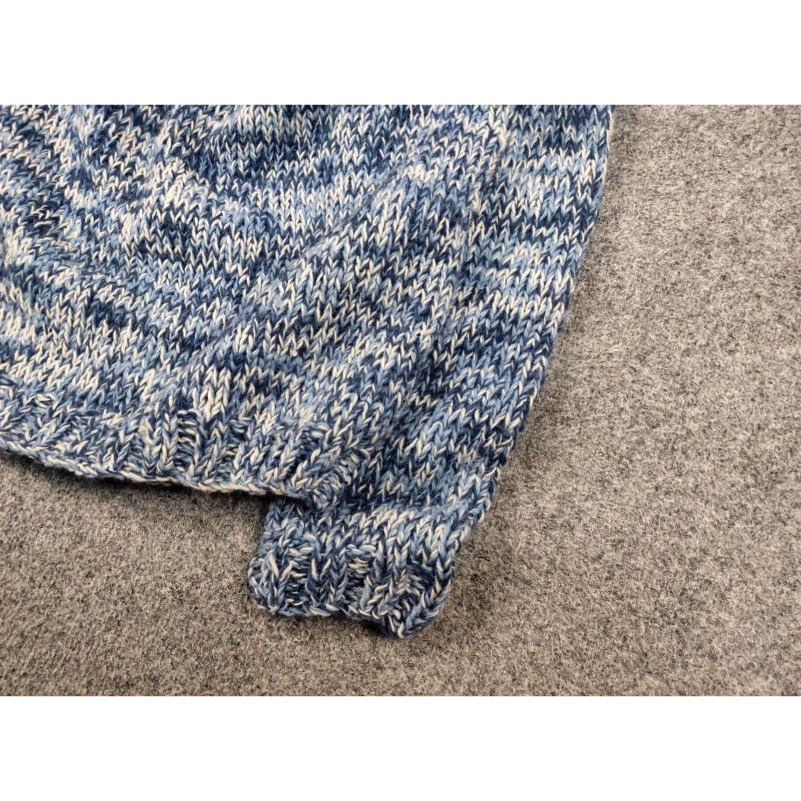 Vintage Pachamama Design Knit Wool Blue Pullover Sweater Size US L / EU 52-54 / 3 - 5 Thumbnail