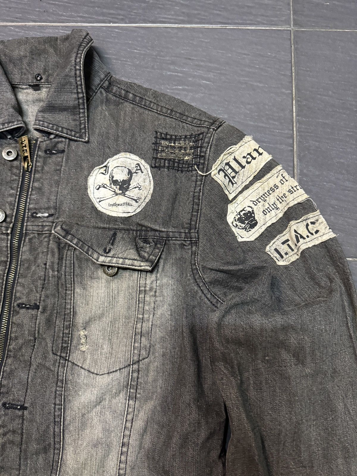 In The Attic In The Attic Punk and Anarchy Trucker Jacket Size US L / EU 52-54 / 3 - 2 Thumbnail