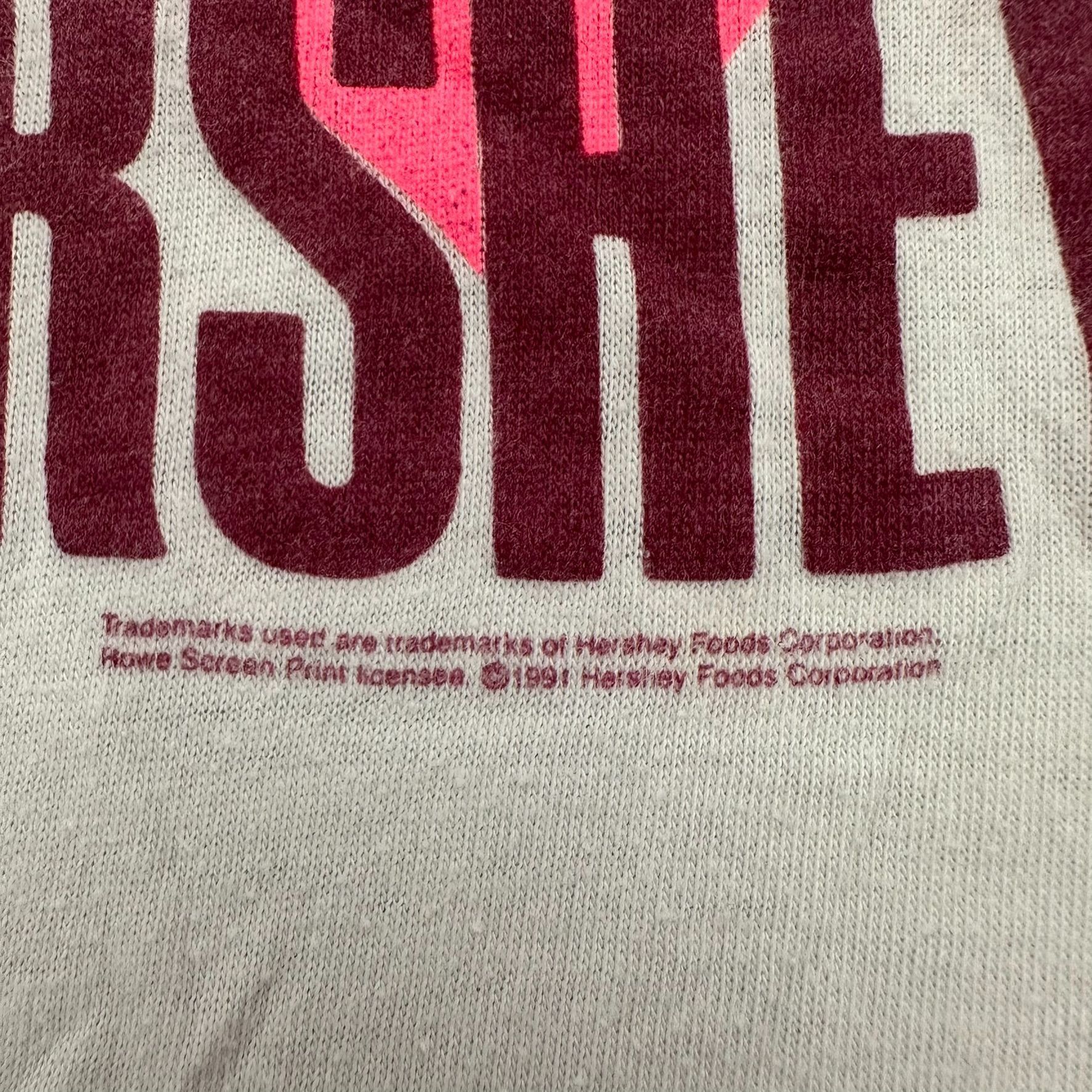 Vintage Vintage 90s Hershey’s Reese’s T-Shirt Chocolate Promo Neon T Size US L / EU 52-54 / 3 - 3 Thumbnail