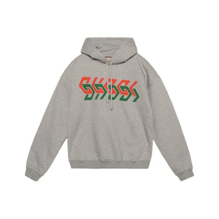 Gucci Gucci Gucci FW22 Chain Print Hoodie for Men -2506 Size US XL / EU 56 / 4 - 1 Thumbnail