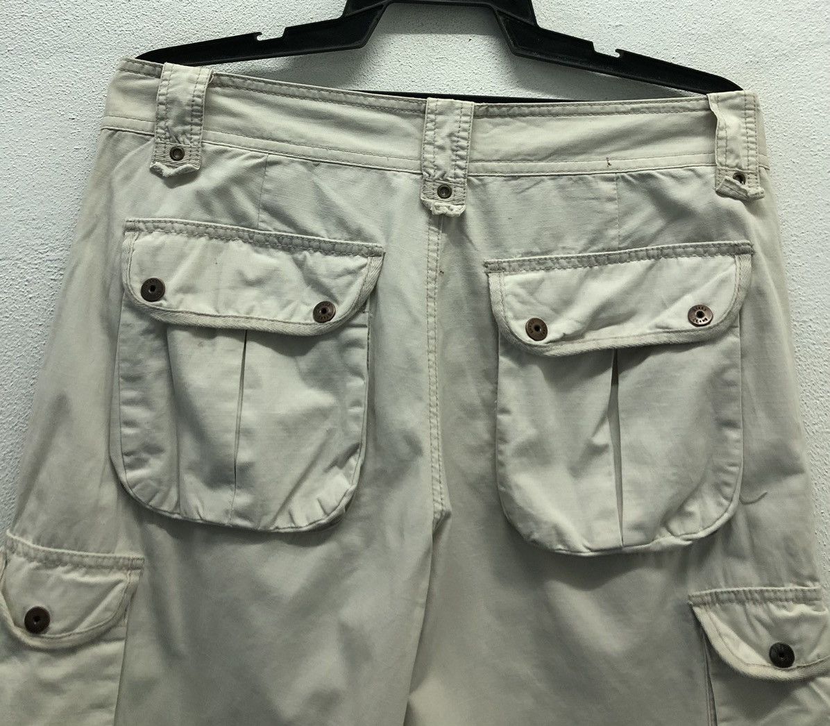 Vintage Basic House Woodstock Music And Art Fair Hendrix Cargo Pants Size US 35 - 4 Thumbnail