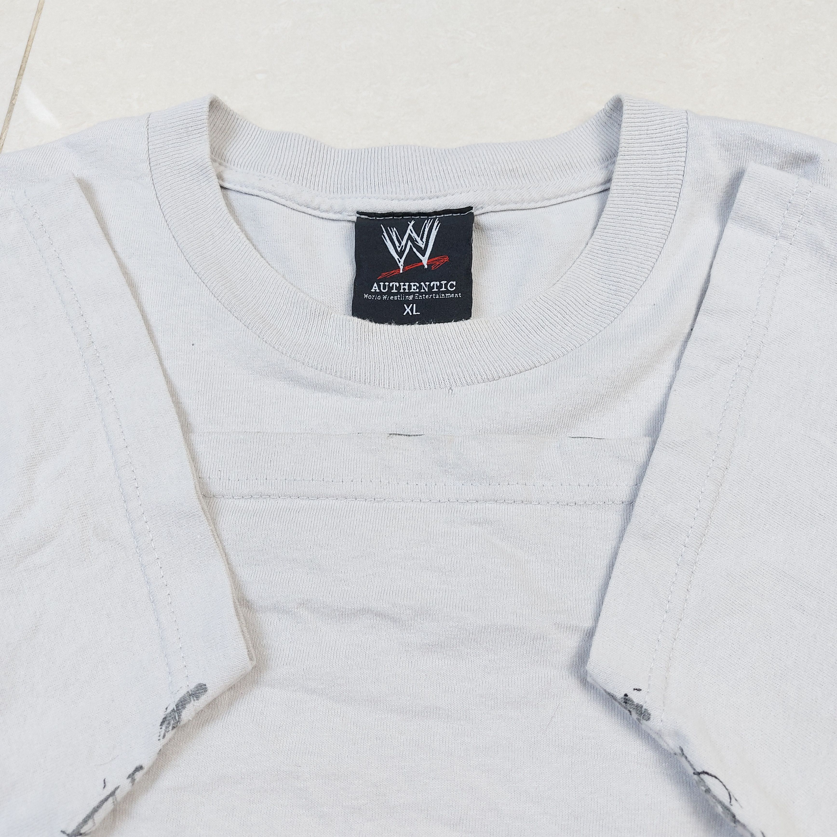 WWE Vintage 2007 WWE Wrestling Triple H Genibus Nitito Canis TEE Size US XL / EU 56 / 4 - 13 Thumbnail