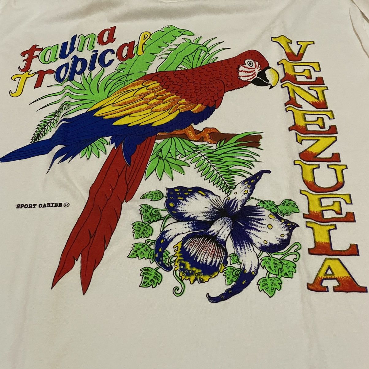 Other Vintage tshirt venezuela animal bird nature tropical sport Size US XL / EU 56 / 4 - 3 Thumbnail
