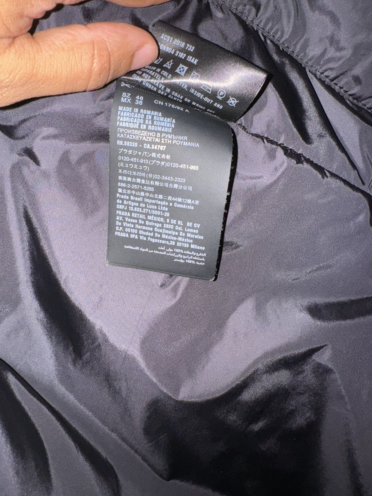 Prada PRADA NYLON GABARDINE RUNWAY JACKET Size US S / EU 44-46 / 1 - 7 Thumbnail