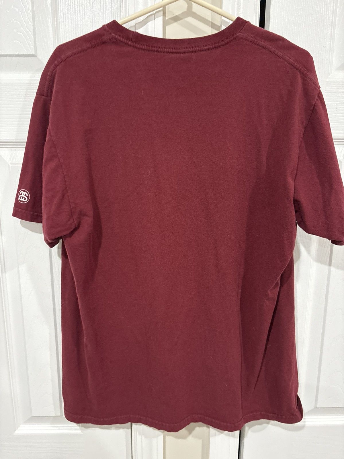 Stussy Stüssy Maroon “International” Graphic T-Shirt Size L Cotton Size US L / EU 52-54 / 3 - 6 Thumbnail