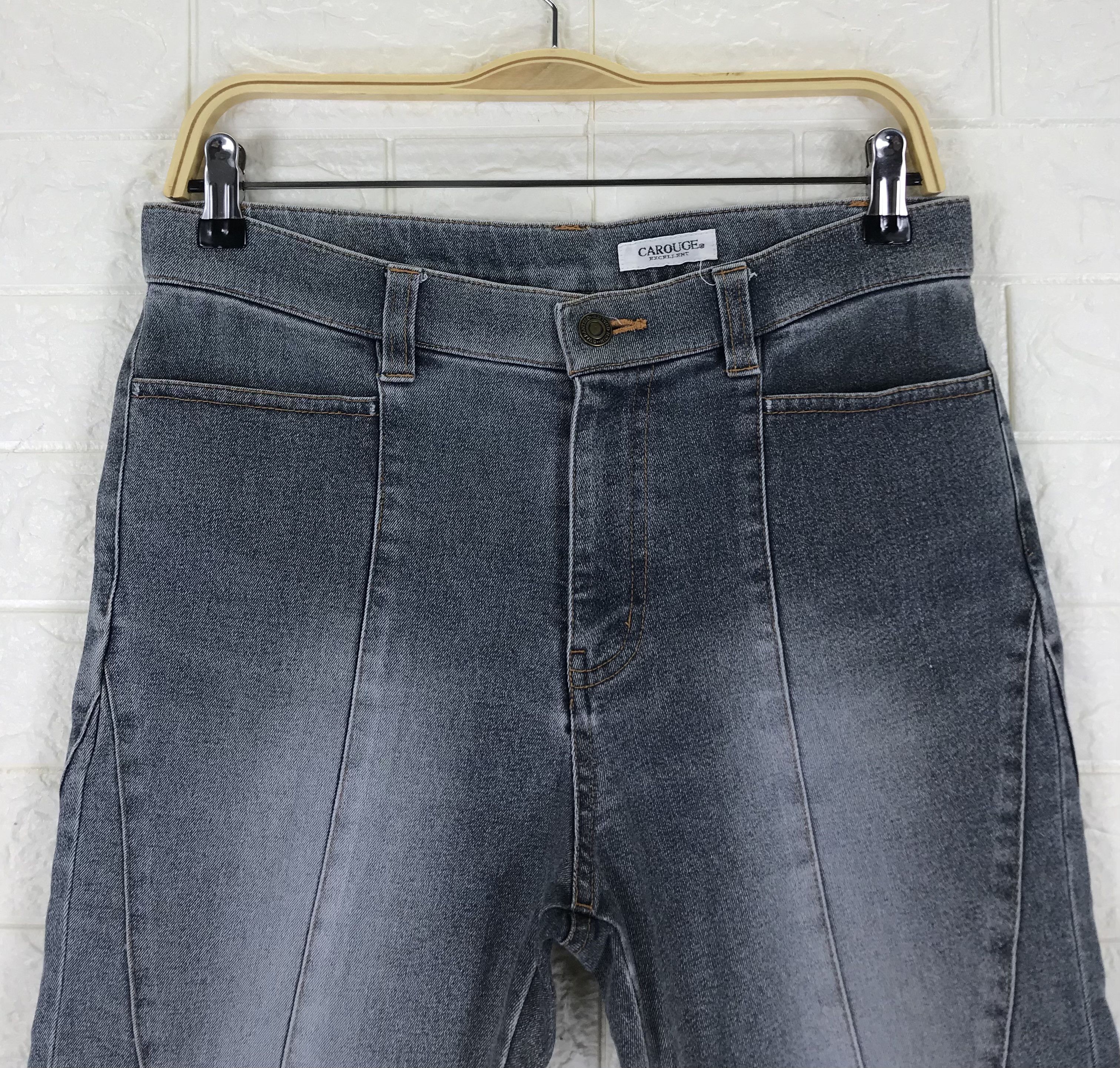 Japanese Brand Vintage Carouge Japanese Hybrid Flare Jeans Size US 30 / EU 46 - 2 Thumbnail