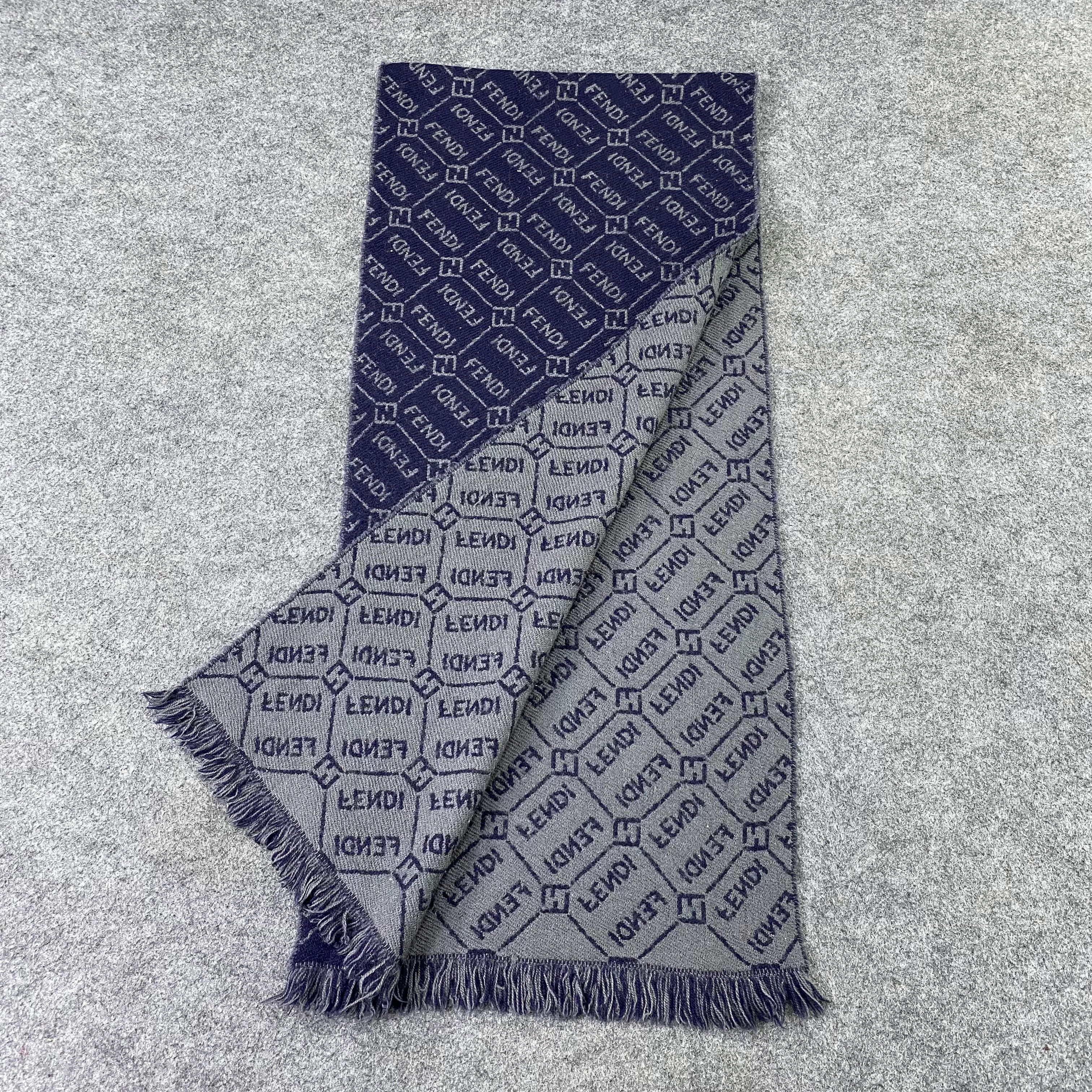 Fendi Fendi full Print Scarf / Muffler / Neckwear - T1399 Size ONE SIZE - 3 Thumbnail