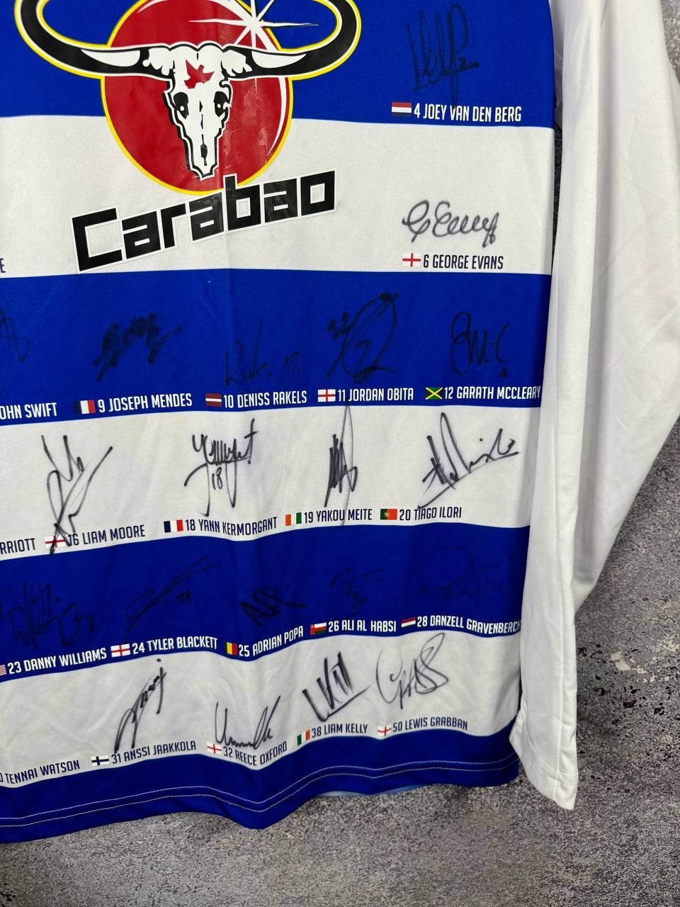 Puma × Vintage Reading 2016/17 Puma Jersey All Team Autographs Blokcore S Size US S / EU 44-46 / 1 - 7 Thumbnail