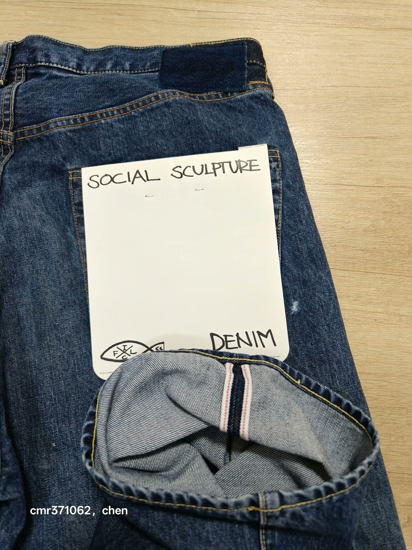 Visvim VISVIM 26SS SOCIAL SCULPTURE 01 WIDE DMGD-46 Size US 30 / EU 46 - 6 Thumbnail