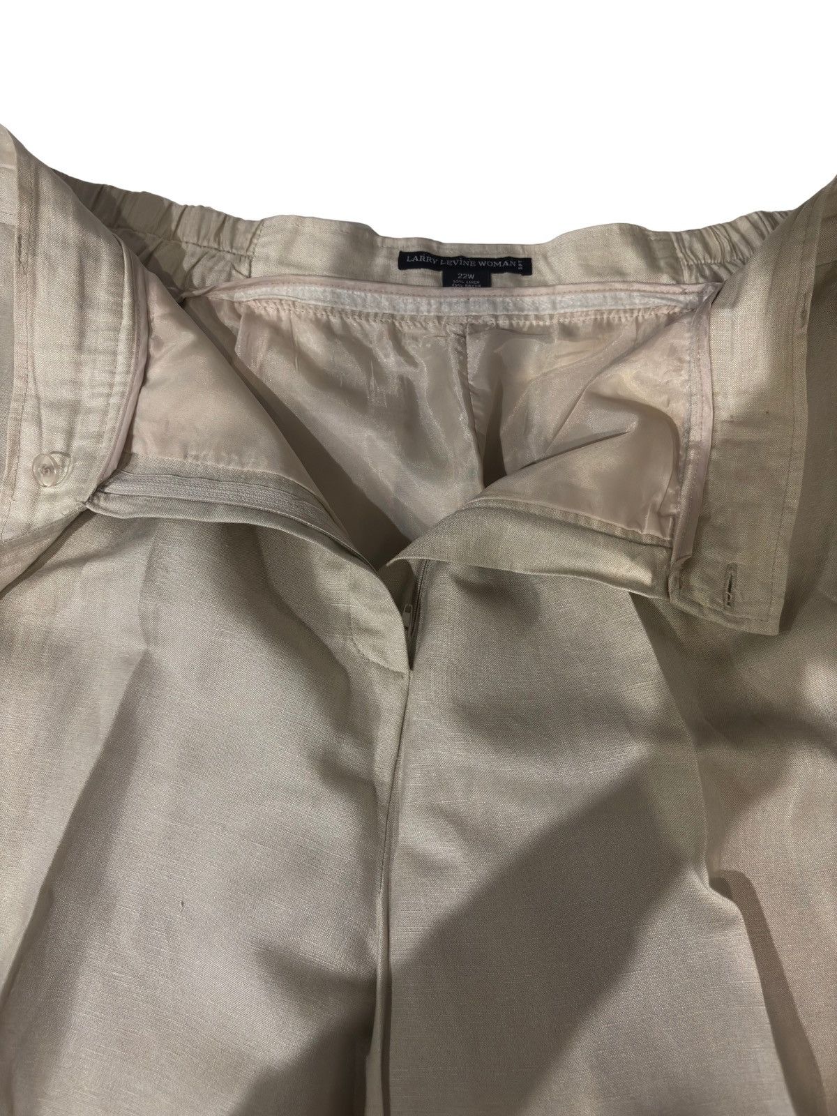 Other Women’s beige linen Pants.wp2020 Size 40" / US 18 - 8 Thumbnail