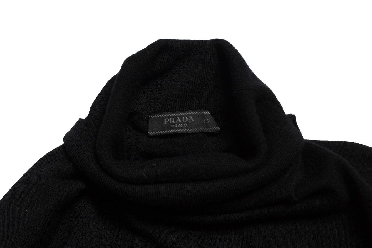 Prada Prada, Black turtle neck Size US L / EU 52-54 / 3 - 5 Thumbnail